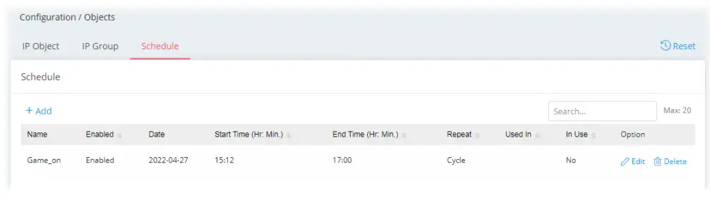 DrayTek Vigor 167 VDSL2 35b and ADSL2+ Modem - Apply to save the settings