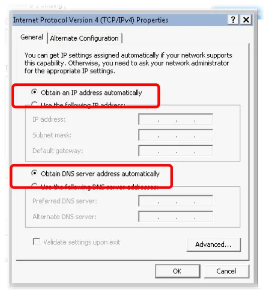 DrayTek Vigor 167 VDSL2 35b and ADSL2+ Modem - IP address automatically