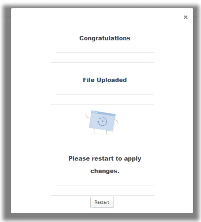DrayTek Vigor 167 VDSL2 35b and ADSL2+ Modem - upload is finished