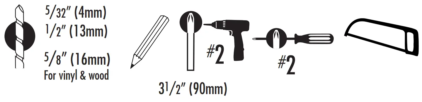 D D Technologies MagnaLatch Gate Latch Child Safety Gate Lock - LIST OF COMPONENTS 2