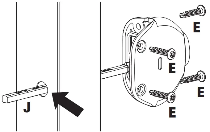 D D Technologies MagnaLatch Gate Latch Child Safety Gate Lock - post using screws
