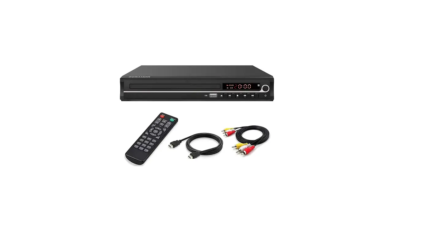 Foramor 1080p Full Hd Hdmi Dvd Player For Smart Tv User Manual