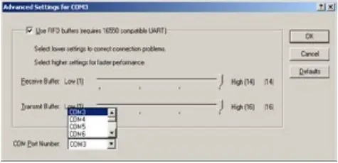 DIGITUS DA-70155-1 To Serial Converter - Port Settings