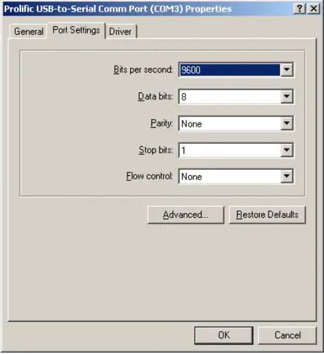 DIGITUS DA-70155-1 To Serial Converter - Prolific USB