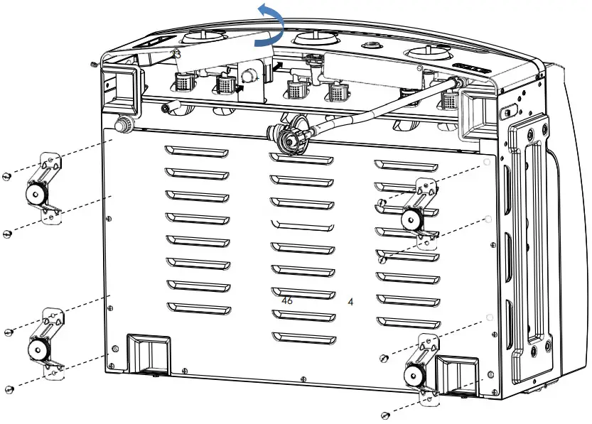 HALO HZ 1002 XNA 3 Burner Propane Griddle - Parts 10