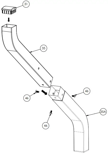 HALO HZ 1002 XNA 3 Burner Propane Griddle - Parts 5