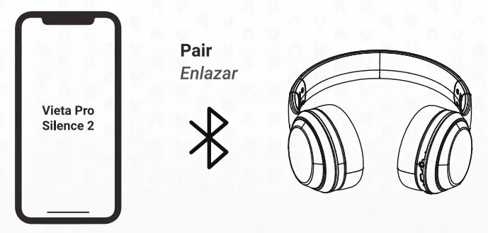 VIETA PRO VHP-NC400 Bluetooth Headset - bt 2