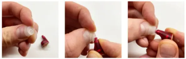 The Hearing CIC Hearing Aids - Replacing The Ear Domes 2