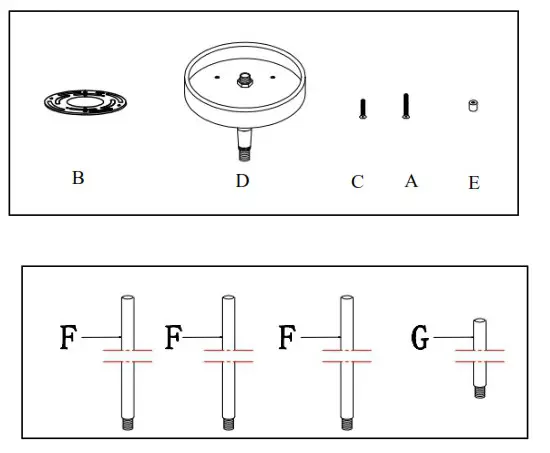 Metropolitan N6691-857 Contrast 1 Light Aged Antique Brass and Black Cylinder Mini Pendant - figd