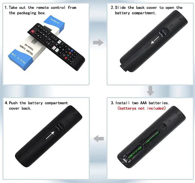 Tuewosh Universal Remote Control-fig-1