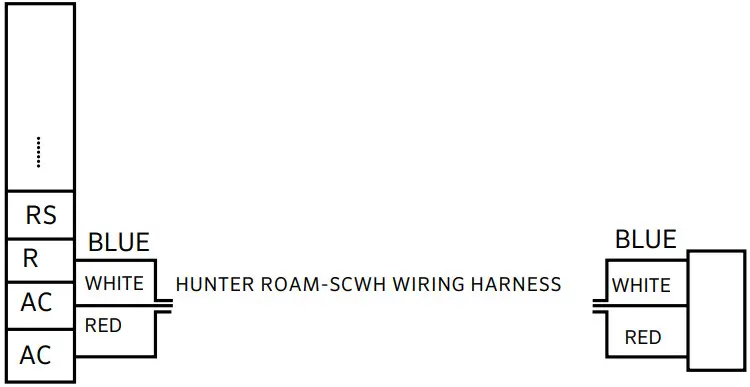 Hunter ROAM Remote Control System - ICC TERMINAL BLOCK