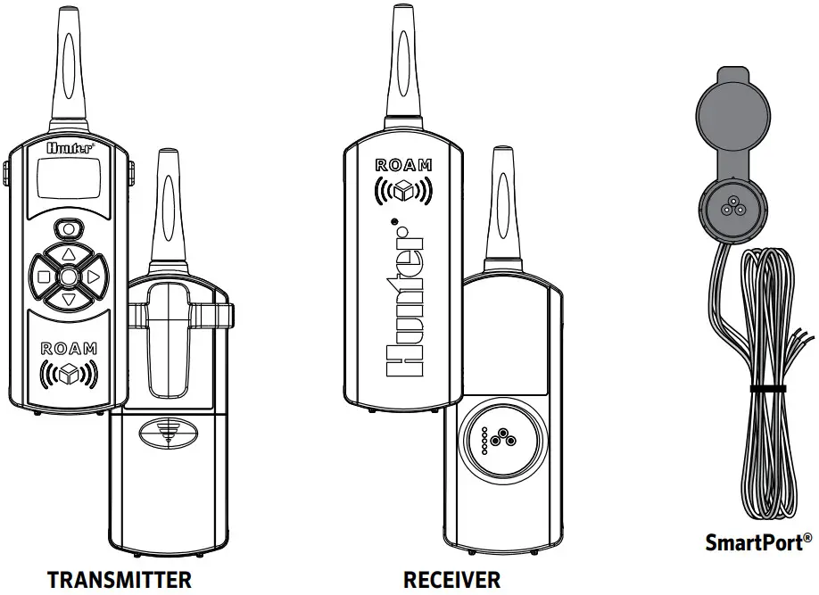 Hunter ROAM Remote Control System - ROAM COMPONENTS