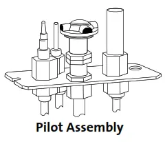 JOTUL GF 300 DV Direct Vent Gas Stove Steel Burner - fig 59