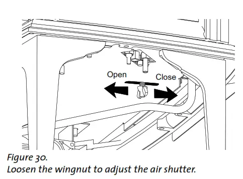 JOTUL GF 300 DV Direct Vent Gas Stove Steel Burner - fig39
