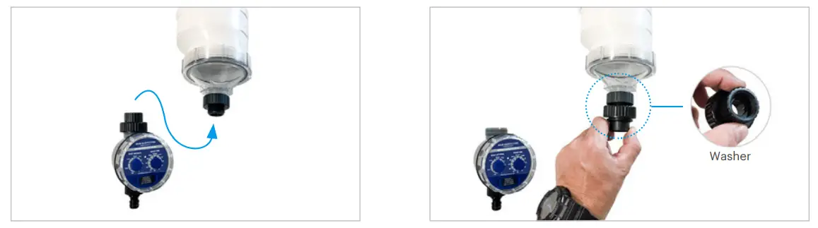 RAIN HARVESTING WDDP20 First Flush w Catch All Tee and Electronic Valve - Fig 2