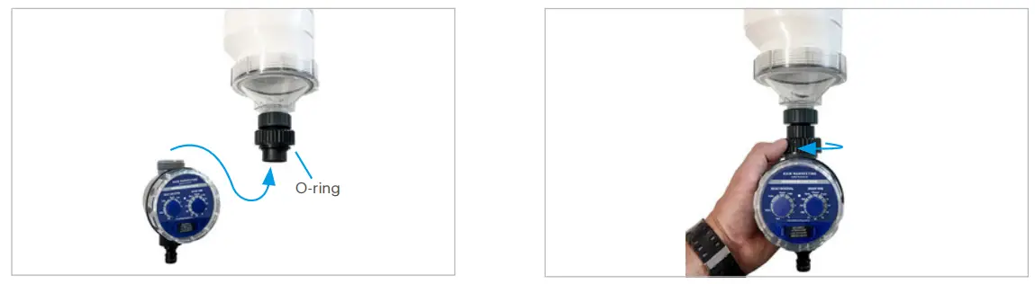 RAIN HARVESTING WDDP20 First Flush w Catch All Tee and Electronic Valve - Fig 3