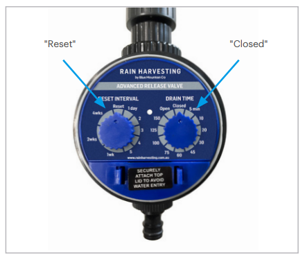 RAIN HARVESTING WDDP20 First Flush w Catch All Tee and Electronic Valve - Fig 5