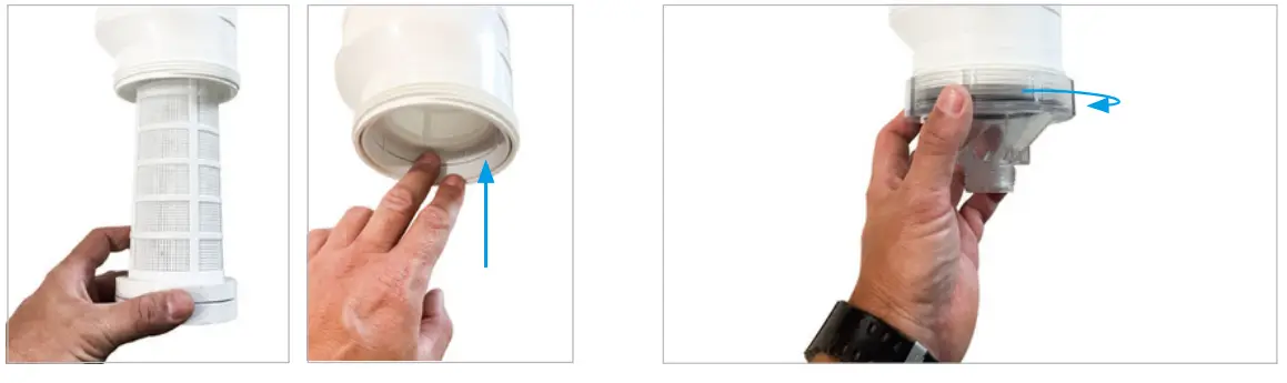 RAIN HARVESTING WDDP20 First Flush w Catch All Tee and Electronic Valve - Fig