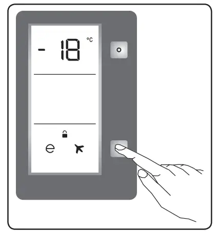 MORRIS R71355NFF Upright Freezer - Child Lock