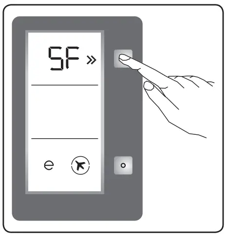 MORRIS R71355NFF Upright Freezer - Freeze Mode