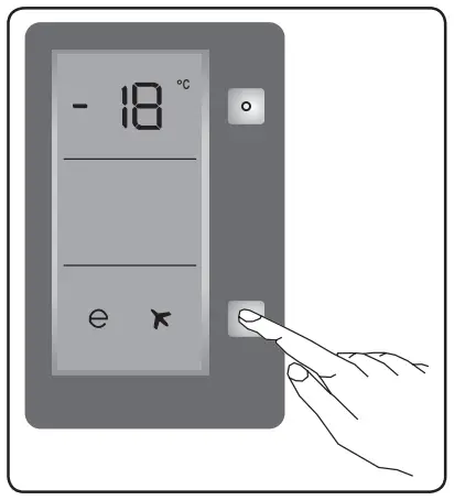 MORRIS R71355NFF Upright Freezer - Saver Mode