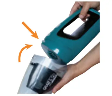 vax VHV22I2 Grab and Go Handheld Vacuum - Insert 2