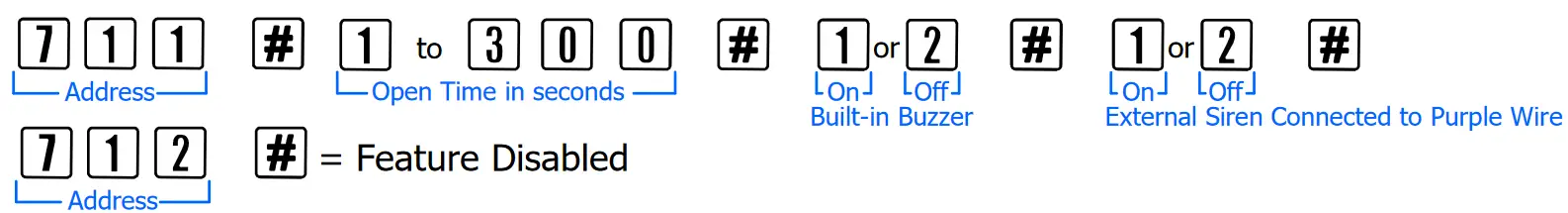 Arrowhead Alarm Products PW KEYPAD-XK1 Access Systems - fig 16