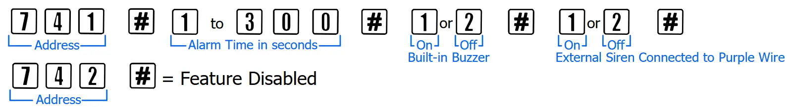 Arrowhead Alarm Products PW KEYPAD-XK1 Access Systems - fig 18