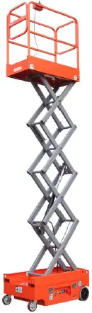 Tuyue Lift ASF Series Full Electric Scissor Lifted Working Platform Product