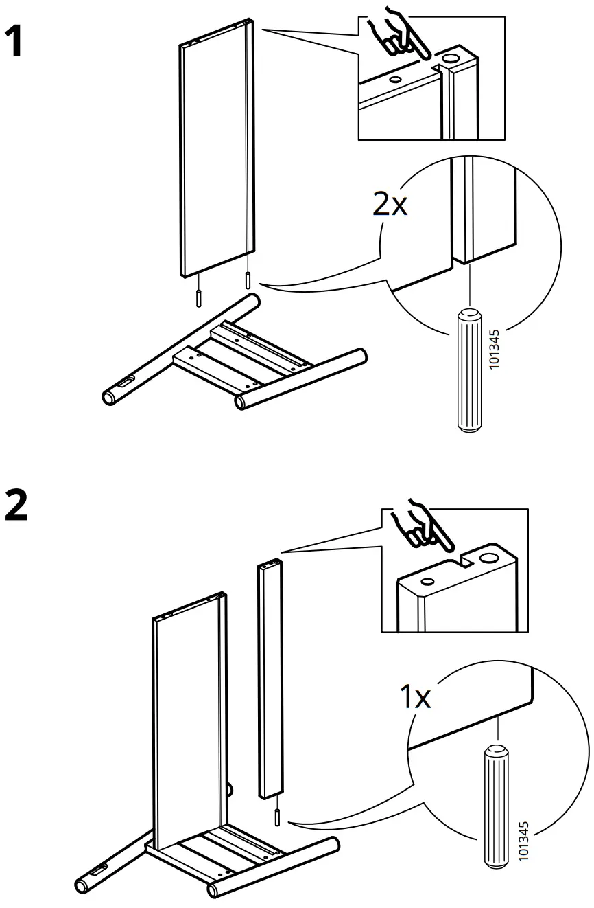 IKEA FLISAT Book Display - Fig1