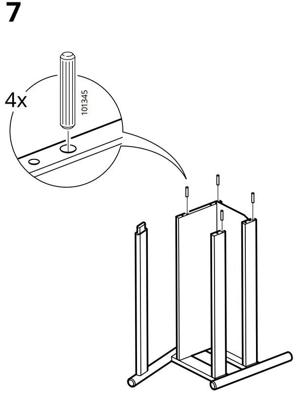IKEA FLISAT Book Display - Fig4