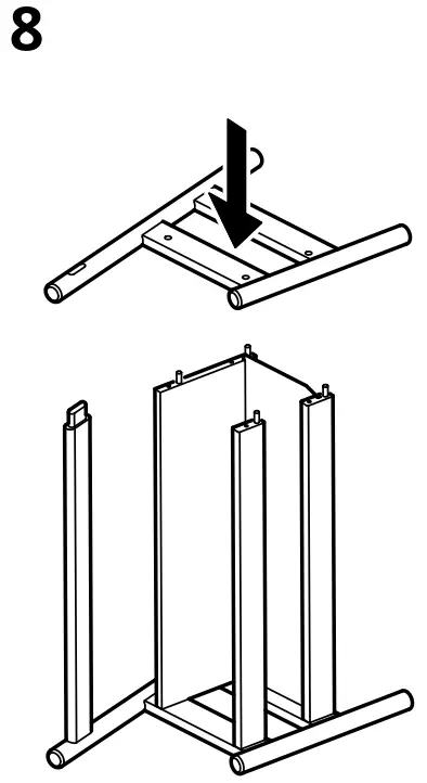 IKEA FLISAT Book Display - Fig5