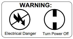 CRYSTORAMA 716-EB-CL-MWP Three Light Ceiling Mount - warning