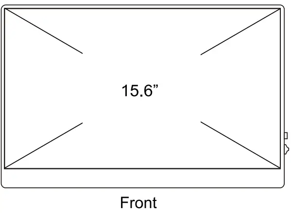 COOLHOOD GSDM1 15.6 Inch Portable Monitor - introduction 3