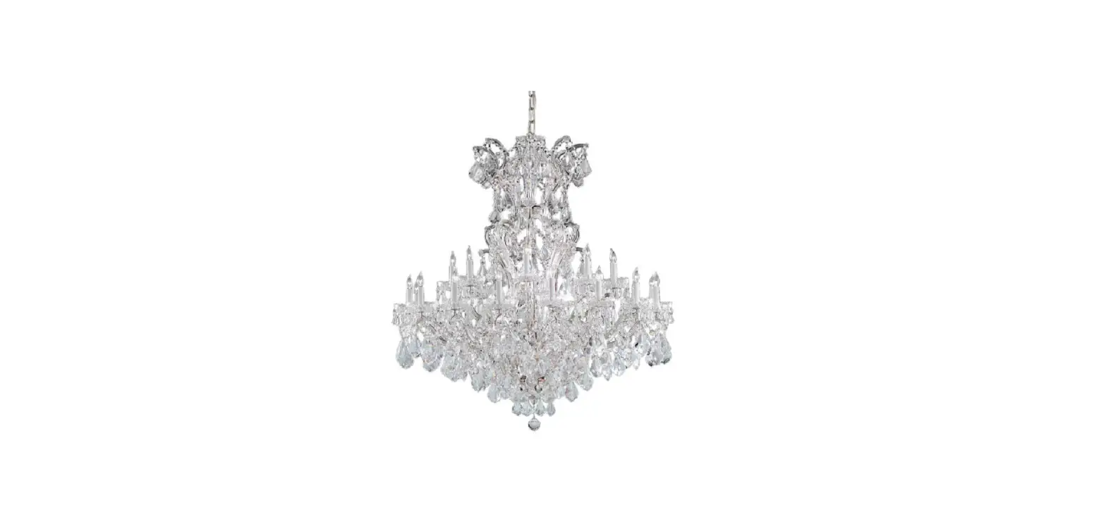 Crystorama 1155-ch-cl-mwp Traditional Crystal 15 Light Chandelier Instruction Manual