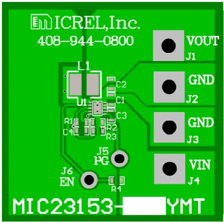 MICREL-MIC23153-Evaluation-Board-FIG-1