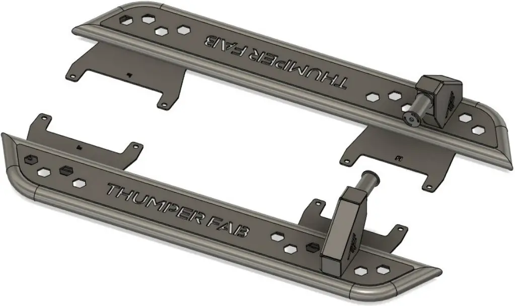 Defender Nerf Rails 3-Seat