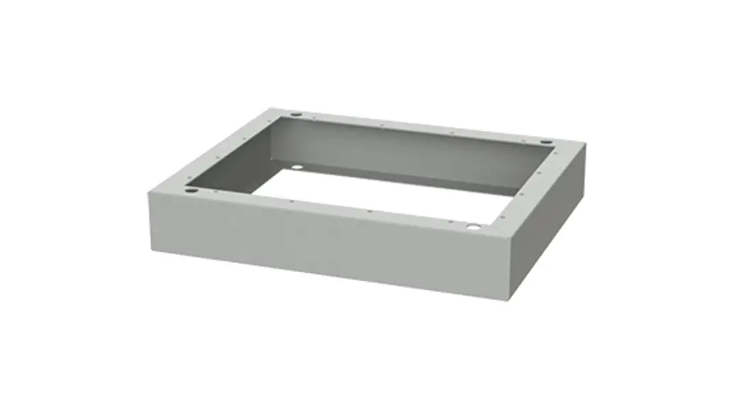 Nvent Hoffman 87926518 Comline Osp Plinth Base Instruction Manual