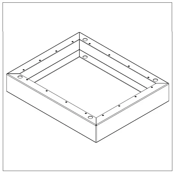 nVent HOFFMAN 87926518 ComLine OSP Plinth Base