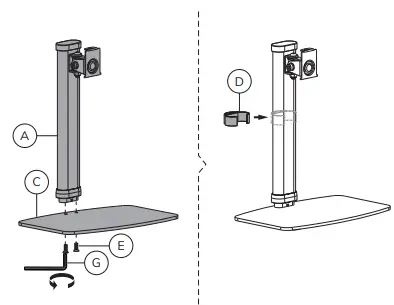 Neomounts-FPMA-D890BLACK-Monitor-Desk-Stand-FIG-2