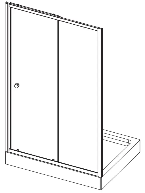 TRITON TN6210 Series Framed Rectangular Sliding Door
