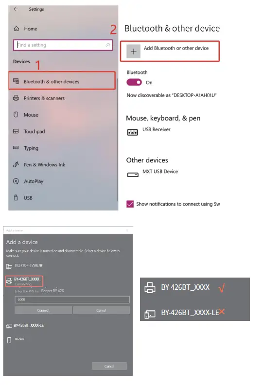 BY-426 Thermal Label Printer 14