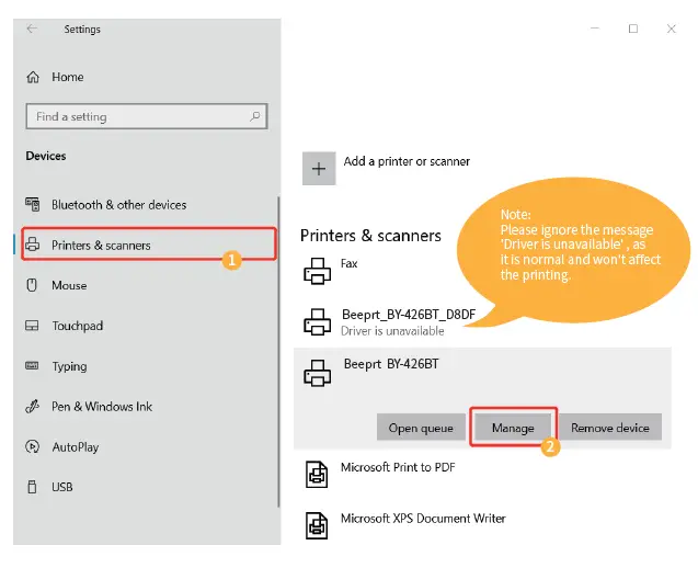 BY-426 Thermal Label Printer 16