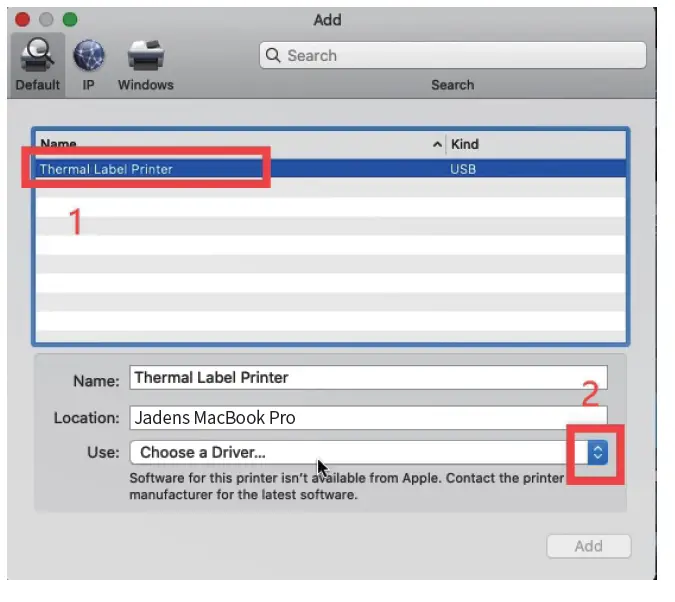 BY-426 Thermal Label Printer 24