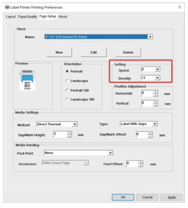 BY-426 Thermal Label Printer 29
