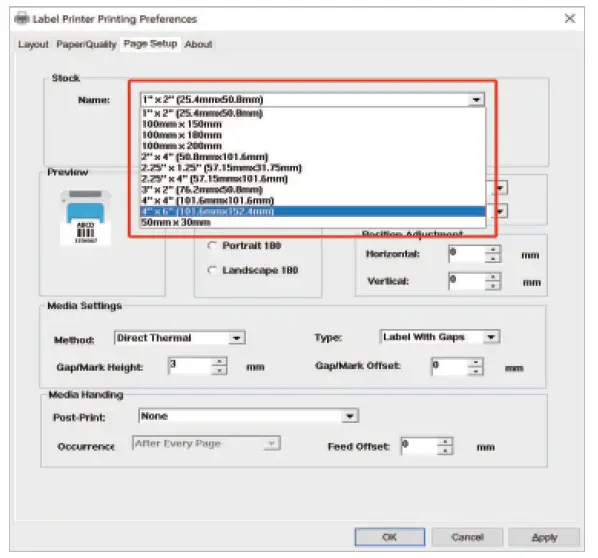 BY-426 Thermal Label Printer 41