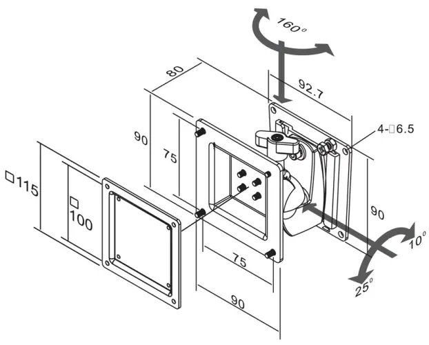 Neomounts-FPMA-W75-TV-Wall-Mount-fig-1