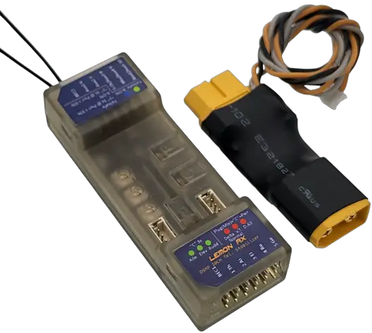 Lemon Rx LM0086 DSMP 10 Channel Telemetry Stabilizer Receiver