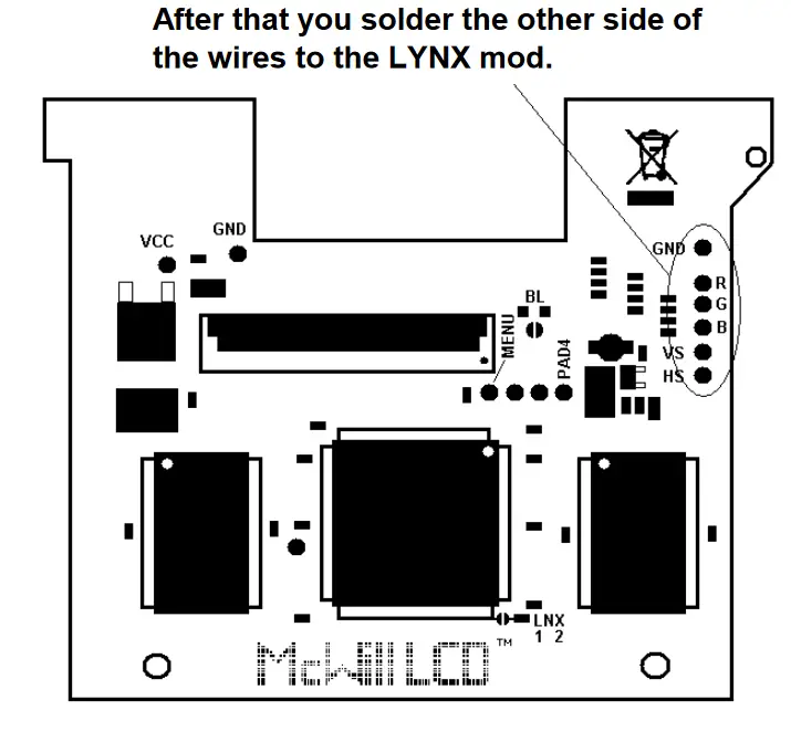 McWill REV3.0 LYNX-II LCD Replacement MOD - LYNX mod