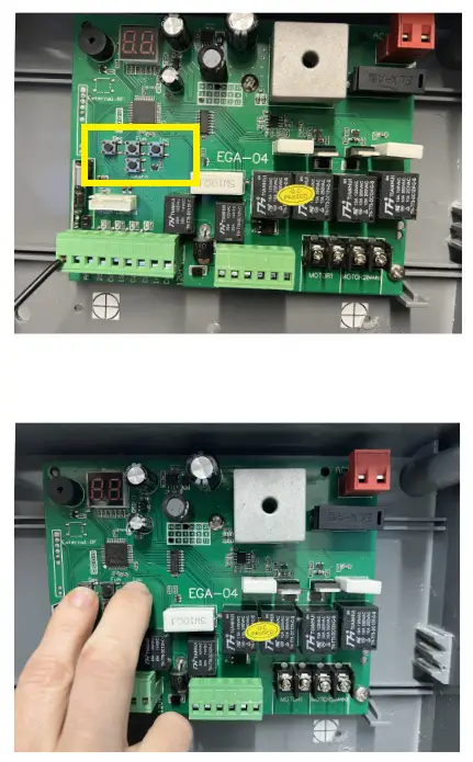 Electric Gates E8 500 Swing Gate Opener Wiring Guide - connected